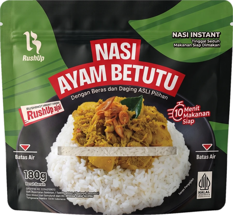 Pouch Nasi Ayam Betutu
