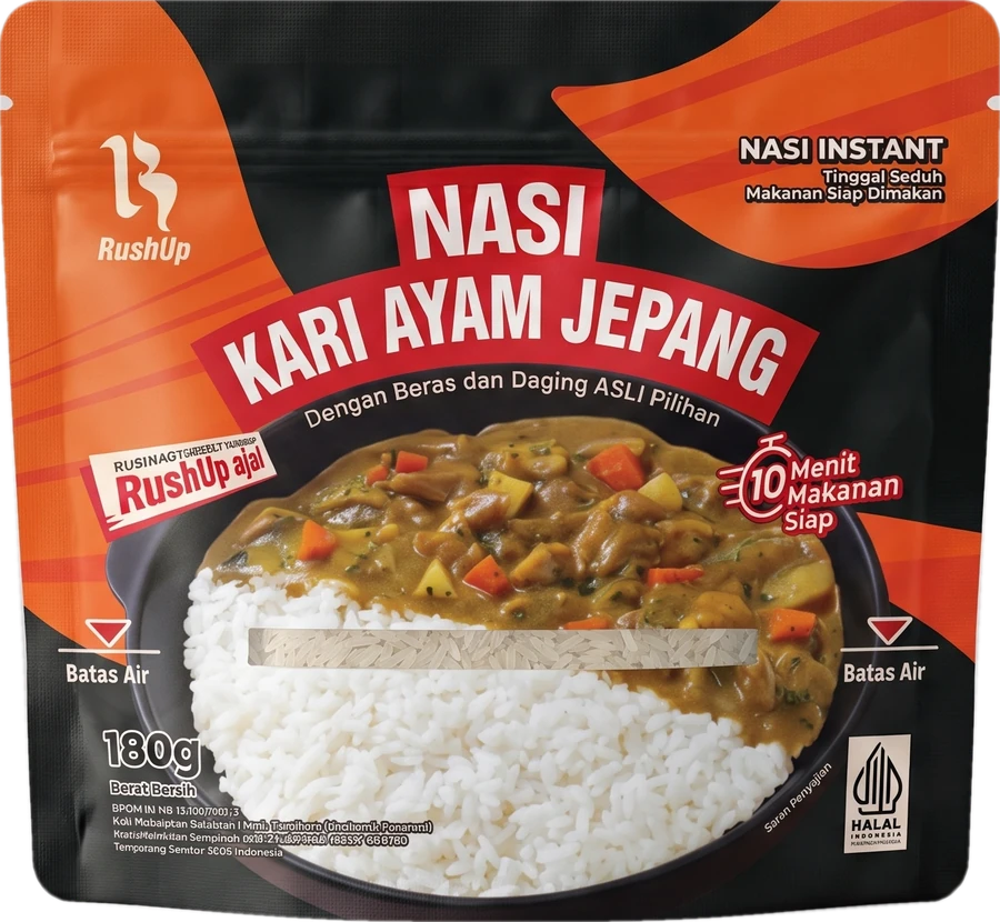 Pouch Nasi Kari Ayam Jepang