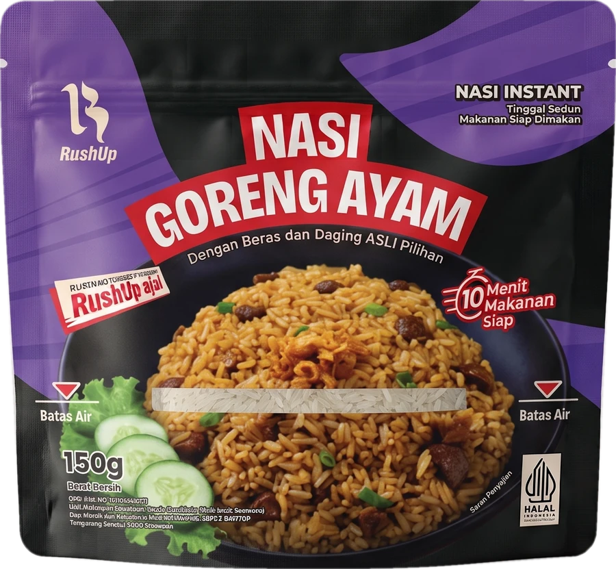 Pouch Nasi Goreng Ayam
