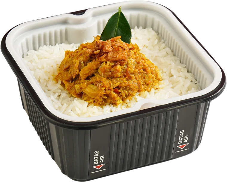 Nasi Ayam Betutu setelah dipanaskan