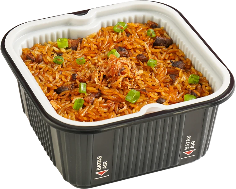 Nasi Goreng Ayam setelah dipanaskan
